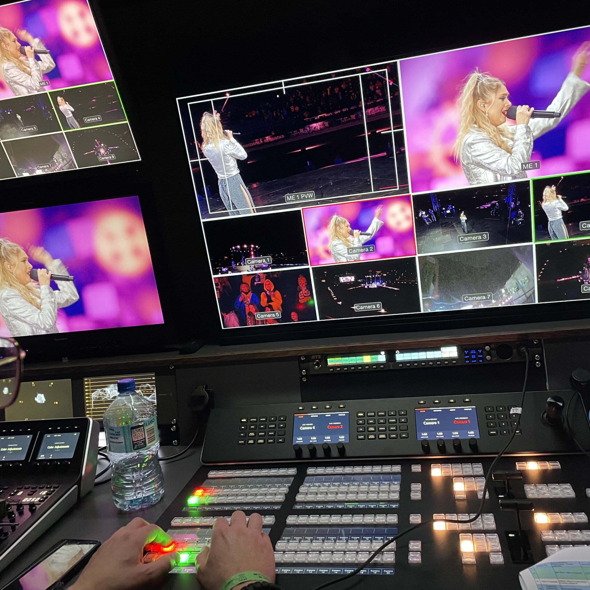 Wóz transmisyjny BTUHD1 Broadcast Team