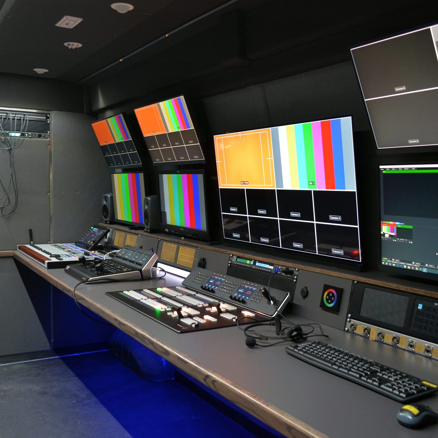 Wóz transmisyjny BTUHD1 Broadcast Team