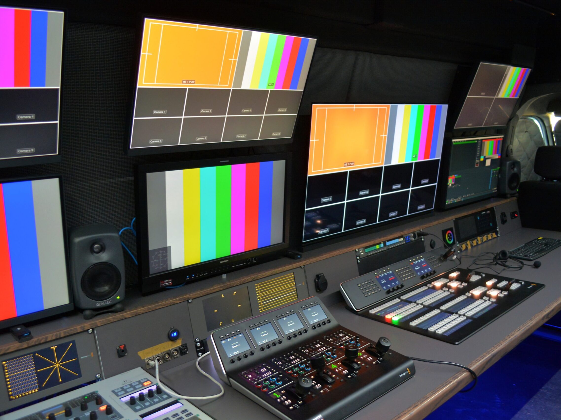 Wóz transmisyjny BTUHD1 Broadcast Team